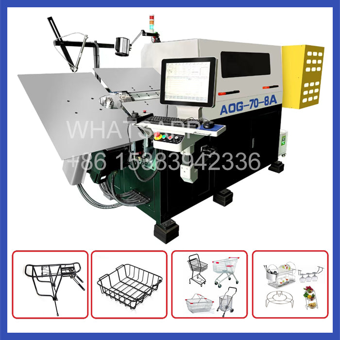 2-8-8A CNC wire bending machine