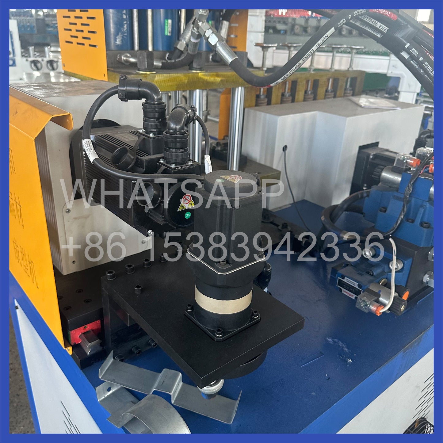 CNC 50*5 type pipe clamping machine