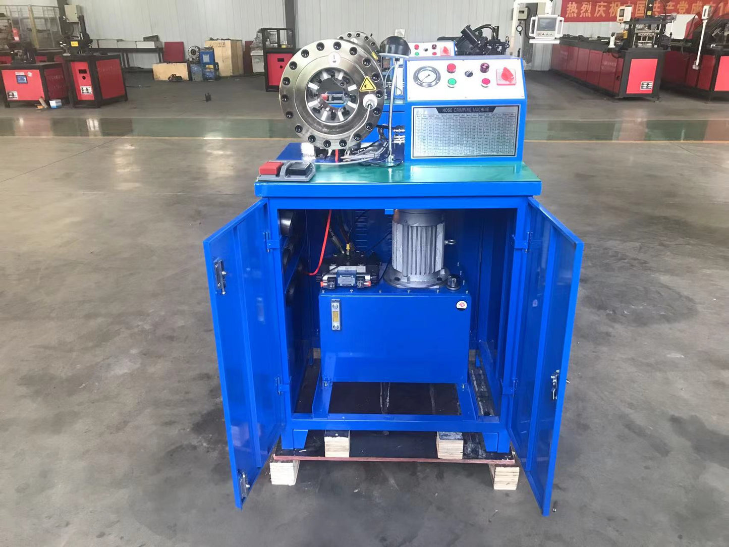 hydraulic hose pipe crimping machine