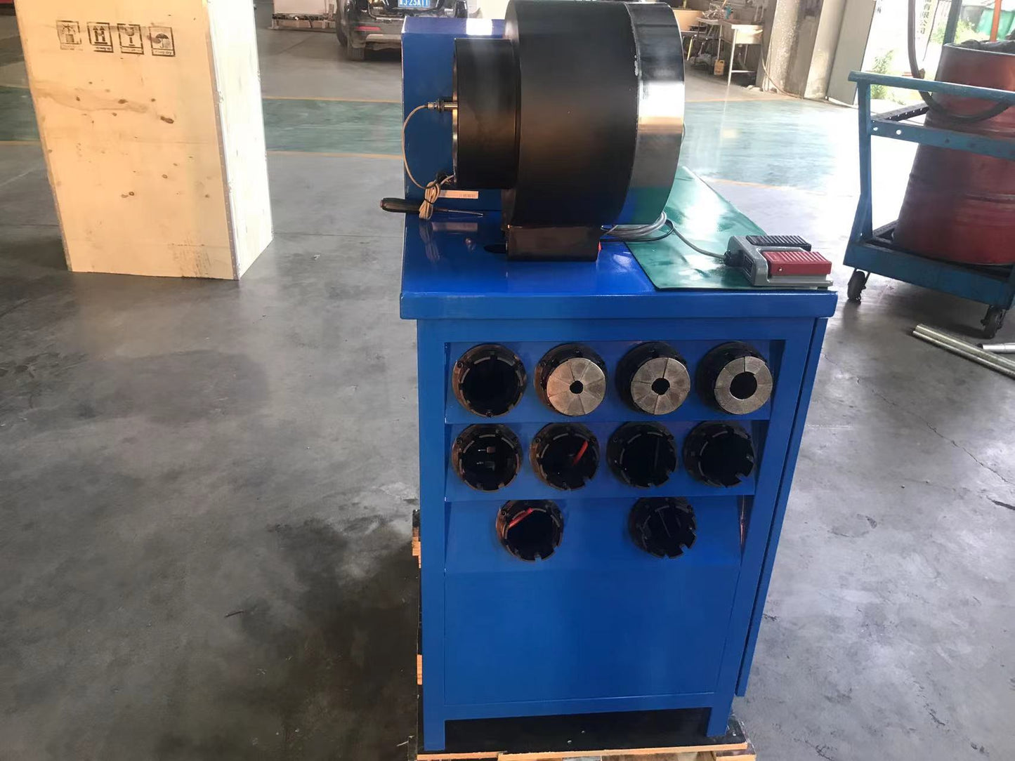 hydraulic hose pipe crimping machine