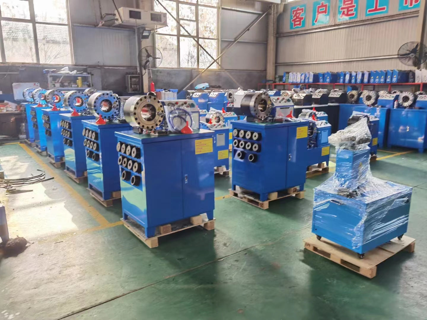 hydraulic hose pipe pressing machine