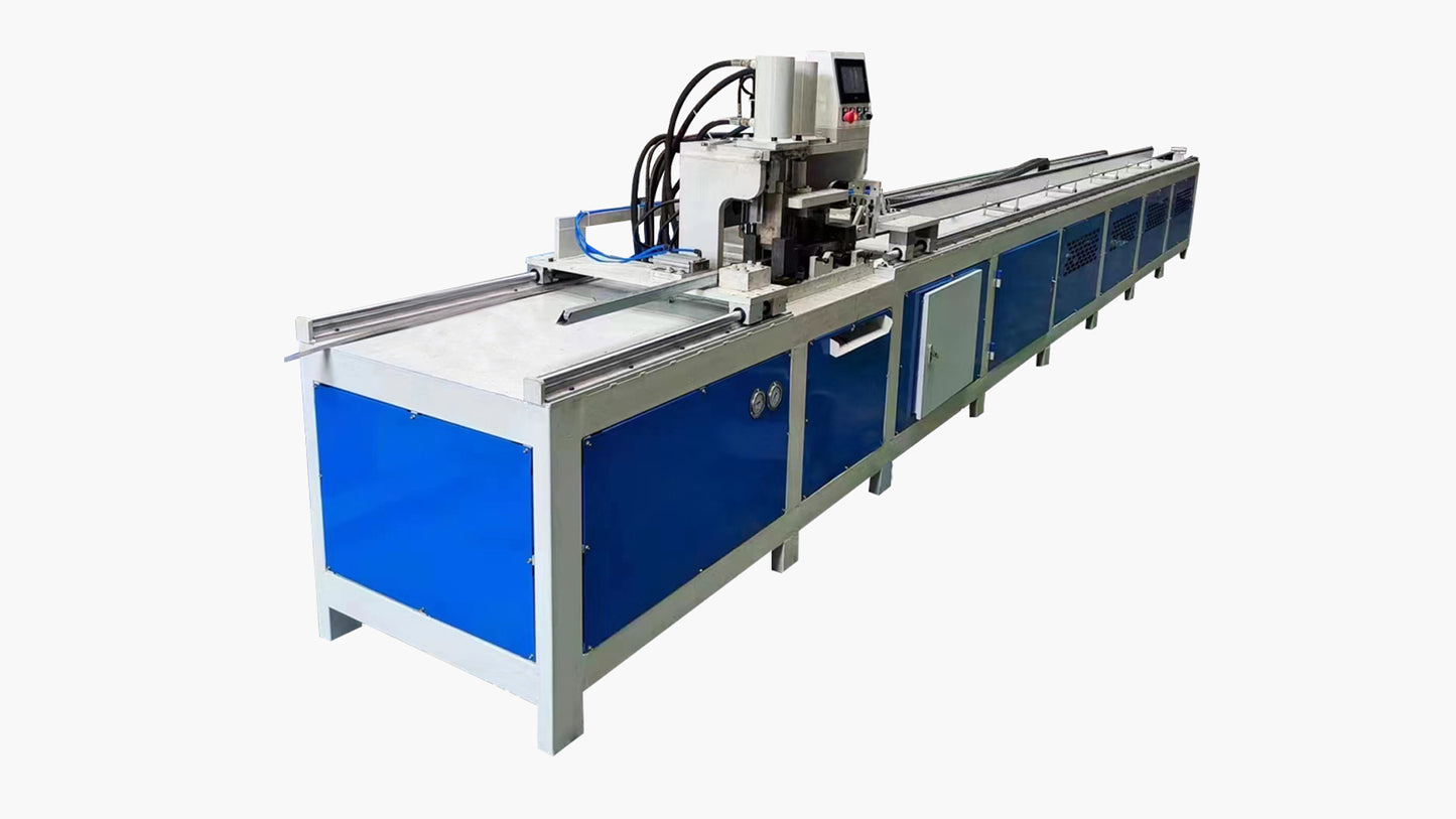 CNC square tube punching and corner cutting machine